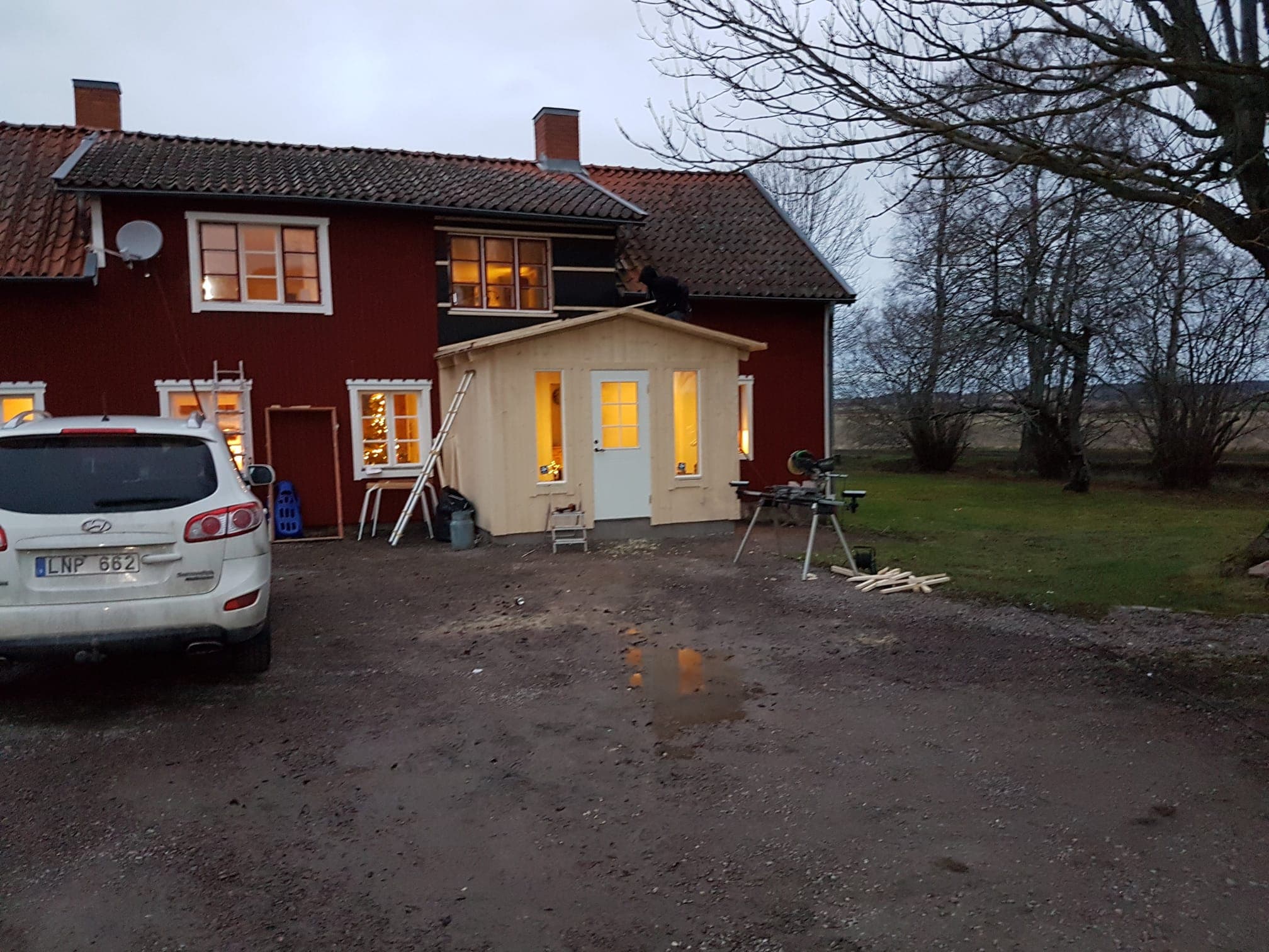 Tillbyggnad i Motala